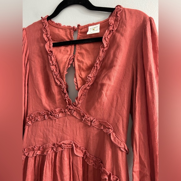 By together ruffle tiered open back dress - Picture 6 of 9